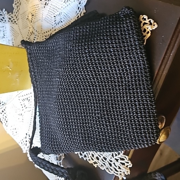 The Sac Blac Small Crochet Crossbody Bag - Picture 2 of 6